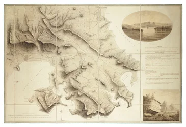 Plan van de omgeving van English Harbour, Antigua, ca. 1782