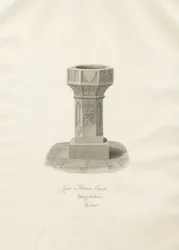 Doopvont in Alrewas Kerk