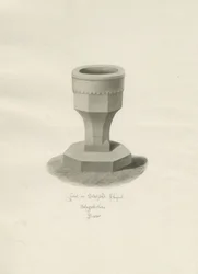 Doopvont in Statfold Kapel