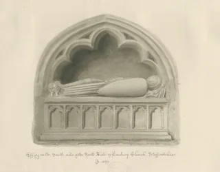 Hanbury Kerk - Beeld van Sir John Hanbury