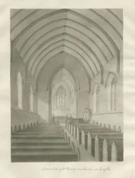 Lichfield - Interieur van Christ Church [Nieuwe Kerk]