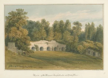 Oxfordshire - Henley upon Thames - Romeins Amfitheater bij Park Place