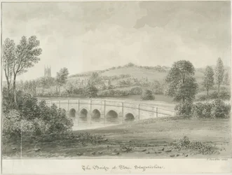 Stone - Brug over de Rivier Trent