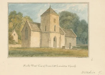Wiltshire - Berwick Saint Leonard Kerk