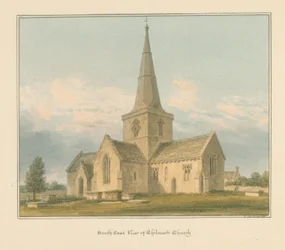 Wiltshire - Chilmark Kerk, 1814