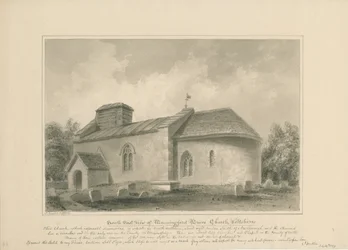 Wiltshire - Manningford Bruce Kerk, 1806