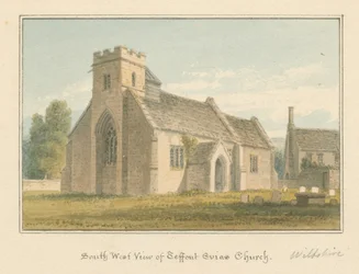 Wiltshire - Teffont Evias Kerk