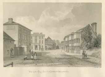 Worcestershire - Droitwich - George Inn, 1833