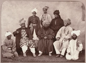 Mohamed Zahir Khan en Aslam Khan, 1879