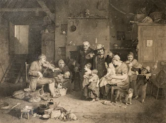De Blinde Vioolspeler (naar Sir David Wilkie)