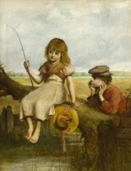 De jonge droom van de liefde