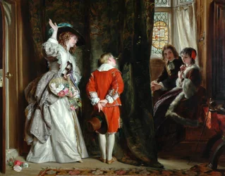 Betalen voor Gluren, 1872