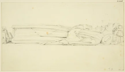 Beeld van William Canynges in St Mary Redcliffe (en het andere beeld op de achterkant)