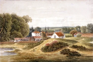 The Spaniards Inn, Hampstead Heath, Hampstead, Londen, ca. 1820