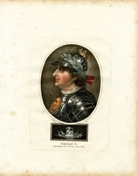 Portret van Hendrik V.