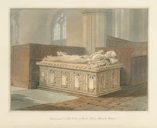 Essex - Earls Colne Kerk - Monument