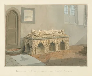 Essex - Earls Colne Kerk - Monument