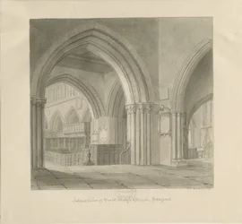 Stafford - Interieur van de St. Mary