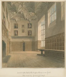 Yorkshire - York - Heslington House Interieur, 1818