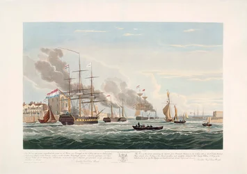 Nederlandse koopvaardijschepen verlaten Portsmouth, 2 juni