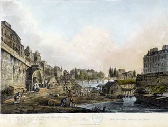 Parijs: Vue du Pont Notre-Dame - in 