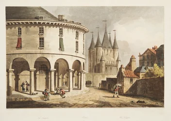 De Tempel, illustratie uit Versailles, Parijs en Saint Denis, uitgegeven 1805