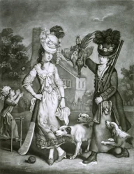 Miss Wicket en Miss Trigger, 1778