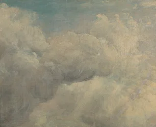 Wolkstudie, ca. 1821