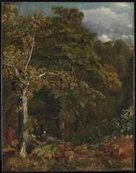 Rand van een bos, rond 1816