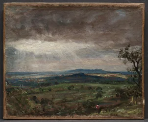 Hampstead Heath, richting Harrow, ca. 1821