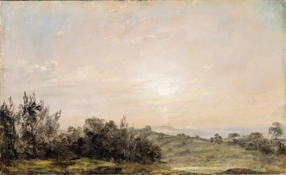 Hampstead Heath, kijkend naar Harrow