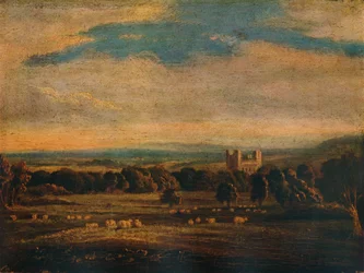 Kasteel van Naworth, ca. 1826