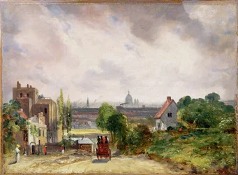 Cottage van Sir Richard Steele, Hampstead, c.1832