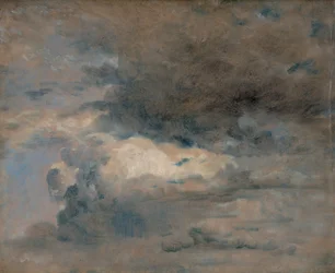 Studie van wolken - avond