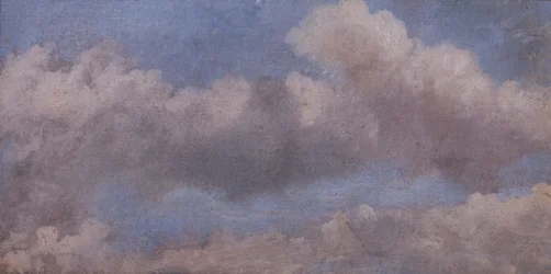 Studie van wolken, ca. 1821