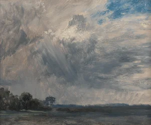 Studie van een bewolkte lucht