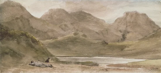 Sty Head Tarn, 12 oktober 1800