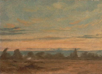 Zomer - Avondlandschap, ca. 1825
