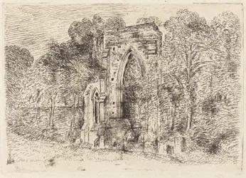 De Ruïnes van Netley Abbey