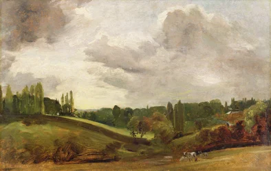 Uitzicht op East Bergholt