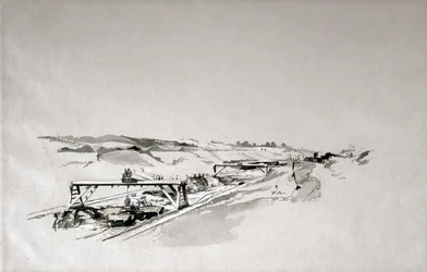 Blisworth Cutting, Northamptonshire, september 1838