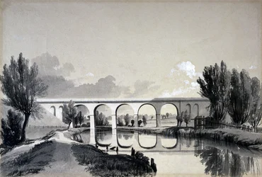 Colne Viaduct, Watford, Hertfordshire, 5 juni 1837