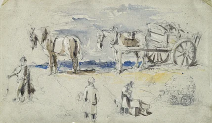 Bouw van de London en Birmingham Railway, c.1835