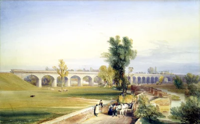 Dutch River Bridge, Hull en Doncaster Branch, North Eastern Railway, 1847