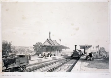 Station Pangbourne, 1846
