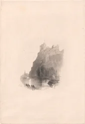 Chateau Gaillard, vanuit het zuiden