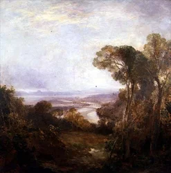 De stad Perth vanuit het westen