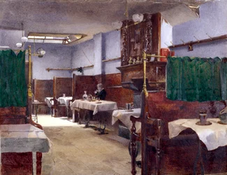 Cock Tavern, Fleet Street, Londen, 1881