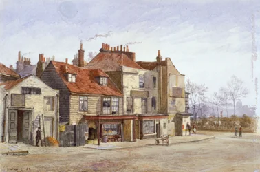 Uitzicht op Lawrence Street, Chelsea, Londen, 1882