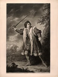 Mr. Garrick in "Richard de Derde"